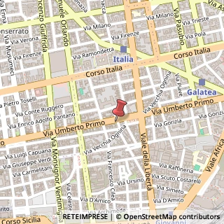 Mappa Via Andrea Costa, 11, 95129 Catania, Catania (Sicilia)