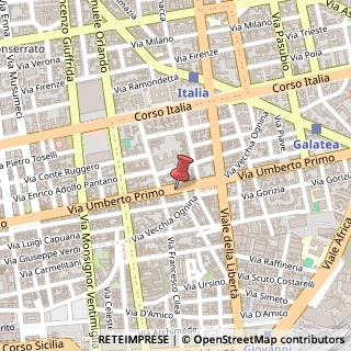 Mappa Via Umberto, 272, 95129 Catania, Catania (Sicilia)