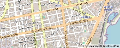 Mappa Catania