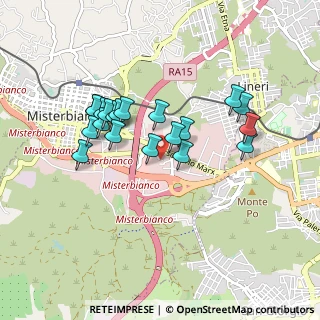 Mappa Via E. Tarantelli, 95045 Misterbianco CT, Italia (0.8775)