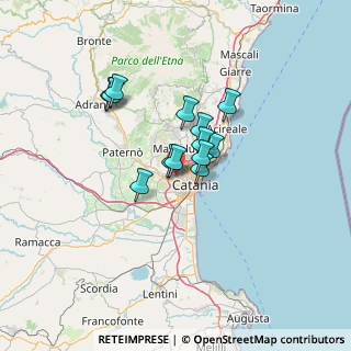Mappa Via Genova, 95045 Misterbianco CT, Italia (10.13615)