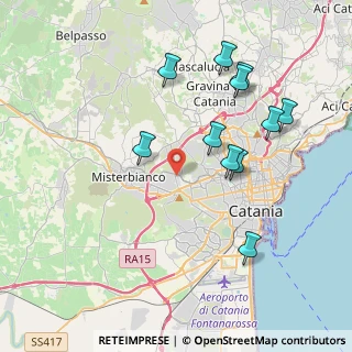 Mappa Via Genova, 95045 Misterbianco CT, Italia (4.49091)