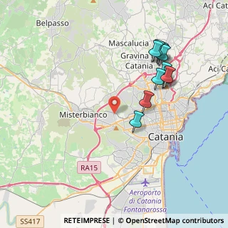 Mappa Via Genova, 95045 Misterbianco CT, Italia (4.6)