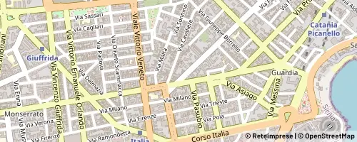 Mappa Catania