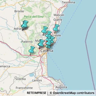 Mappa Via Cavaliere, 95127 Catania CT, Italia (10.90692)