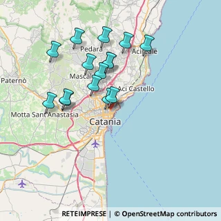 Mappa Via Cavaliere, 95127 Catania CT, Italia (7.80333)