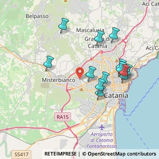 Mappa Via Torino, 95045 Misterbianco CT, Italia (4.33)