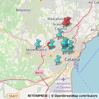 Mappa Via Torino, 95045 Misterbianco CT, Italia (3.15)