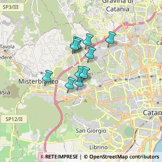 Mappa Via Torino, 95045 Misterbianco CT, Italia (1.36545)