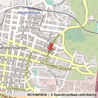 Mappa Via Guglielmo Marconi, 60, 95045 Misterbianco, Catania (Sicilia)