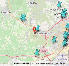 Mappa Via Giuseppe Verdi, 95040 Motta Sant'Anastasia CT, Italia (7.08389)