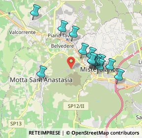 Mappa Via Giuseppe Verdi, 95040 Motta Sant'Anastasia CT, Italia (1.815)