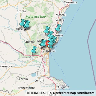 Mappa Via Sant'Agnese, 95125 Catania CT, Italia (11.545)