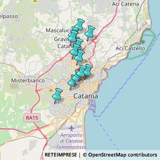 Mappa Via Sant'Agnese, 95125 Catania CT, Italia (2.86583)