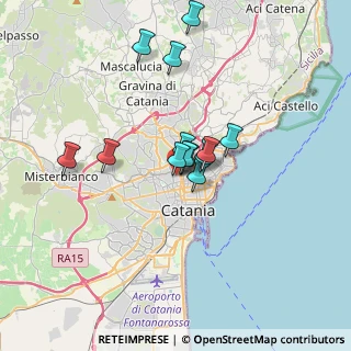 Mappa Via Sant'Agnese, 95125 Catania CT, Italia (2.95308)