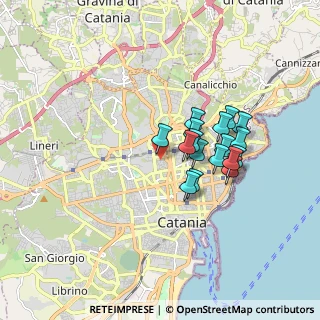 Mappa Via Sant'Agnese, 95125 Catania CT, Italia (1.53824)