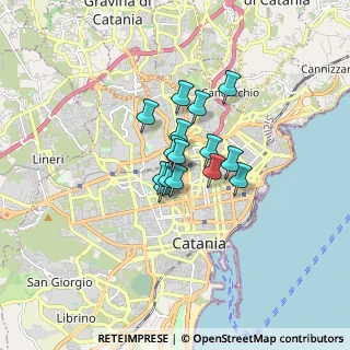 Mappa Via Sant'Agnese, 95125 Catania CT, Italia (1.05933)