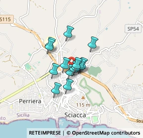 Mappa Via Gagini, 92019 Sciacca AG, Italia (0.54857)