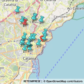 Mappa Via Condelli, 95127 Catania CT, Italia (2.07895)