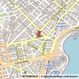 Mappa Piazza Papa Giovanni XXIII, 23, 95100 Catania, Catania (Sicilia)