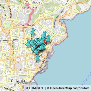 Mappa Via Condelli, 95127 Catania CT, Italia (0.587)