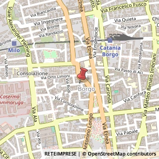 Mappa Via Savoia, 7, 95100 Catania, Catania (Sicilia)