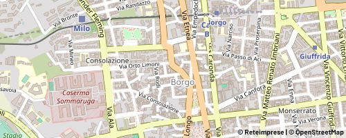 Mappa Catania