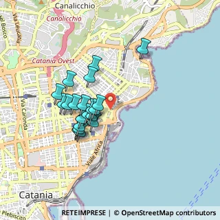 Mappa Via Zoccolanti, 95127 Catania CT, Italia (0.8405)
