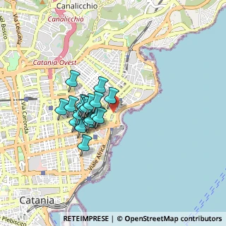 Mappa Via Zoccolanti, 95127 Catania CT, Italia (0.731)