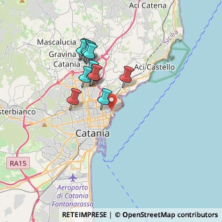Mappa Via Zoccolanti, 95127 Catania CT, Italia (3.5825)
