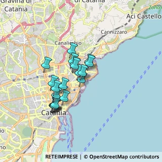 Mappa Via Zoccolanti, 95127 Catania CT, Italia (1.518)