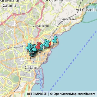 Mappa Via Zoccolanti, 95127 Catania CT, Italia (1.49)
