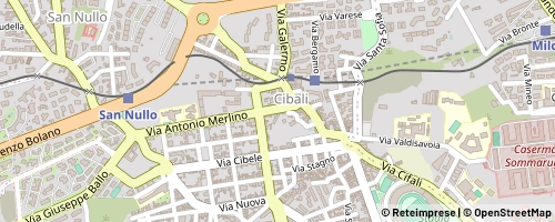 Mappa Catânia
