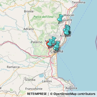 Mappa Via Camillo Benso Conte di Cavour, 95045 Misterbianco CT, Italia (12.45364)