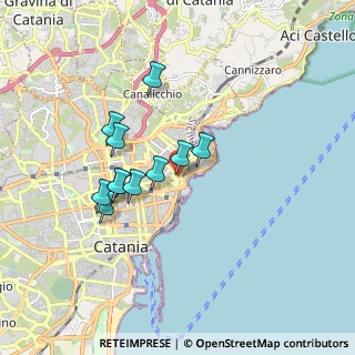 Mappa Via Vecchia Ognina, 95127 Catania CT, Italia (1.64)