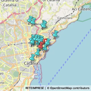 Mappa Via Vecchia Ognina, 95127 Catania CT, Italia (1.311)
