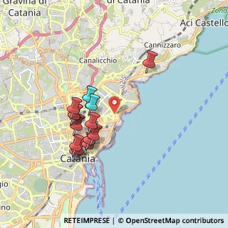 Mappa Via Vecchia Ognina, 95127 Catania CT, Italia (1.92643)