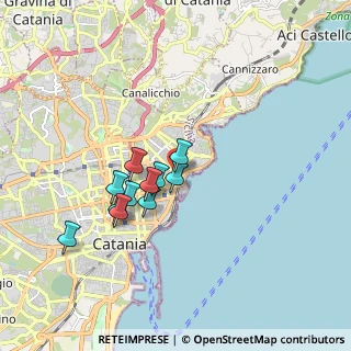 Mappa Via Vecchia Ognina, 95127 Catania CT, Italia (1.58364)