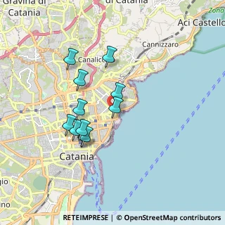 Mappa Via Vecchia Ognina, 95127 Catania CT, Italia (1.72545)