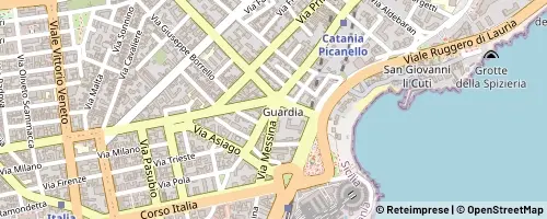 Mappa Catania