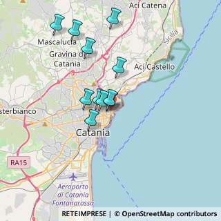 Mappa Via Vecchia Ognina, 95127 Catania CT, Italia (3.45818)