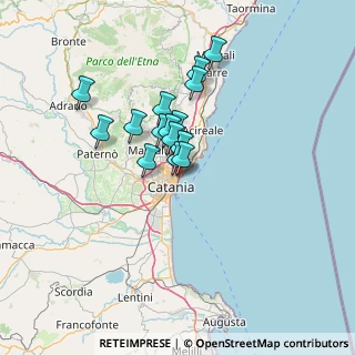 Mappa Via Vecchia Ognina, 95127 Catania CT, Italia (11.168)