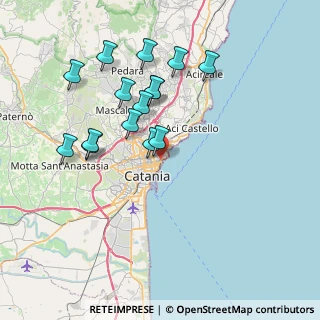 Mappa Via Vecchia Ognina, 95127 Catania CT, Italia (8.084)