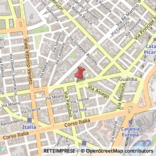 Mappa Piazza Ludovico Ariosto, 95123 Catania CT, Italia, 95123 Catania, Catania (Sicilia)