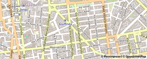 Mappa Catania