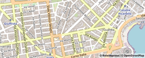 Mappa Catania