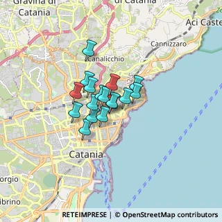 Mappa Via Antonio Santangelo Fulci, 95127 Catania CT, Italia (1.05471)