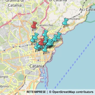 Mappa Via Antonio Santangelo Fulci, 95127 Catania CT, Italia (0.98176)