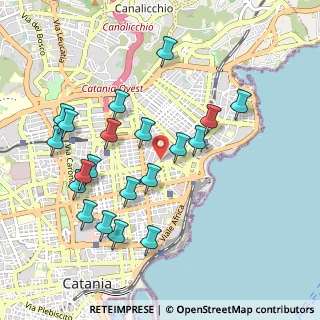Mappa Via Antonio Santangelo Fulci, 95127 Catania CT, Italia (1.132)