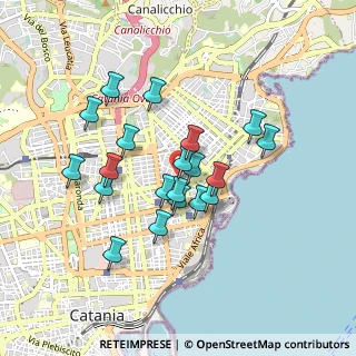Mappa Via Antonio Santangelo Fulci, 95127 Catania CT, Italia (0.839)